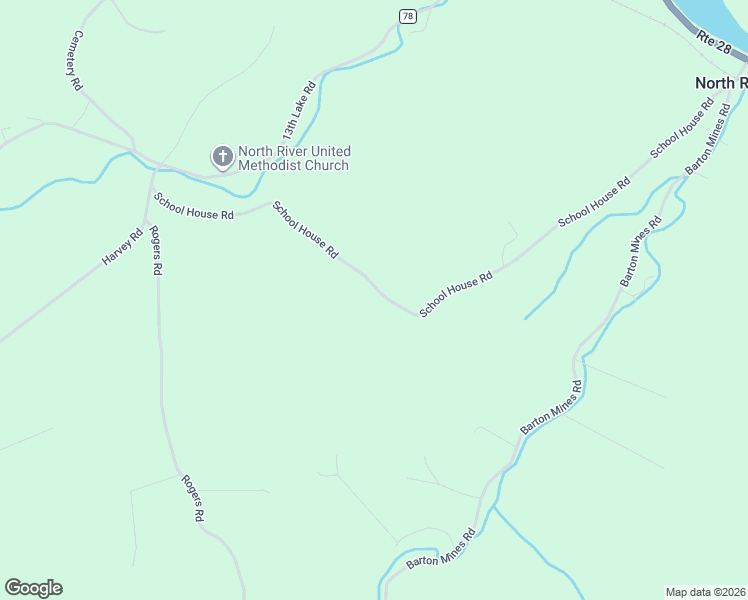 map of restaurants, bars, coffee shops, grocery stores, and more near 140 School House Road in North River