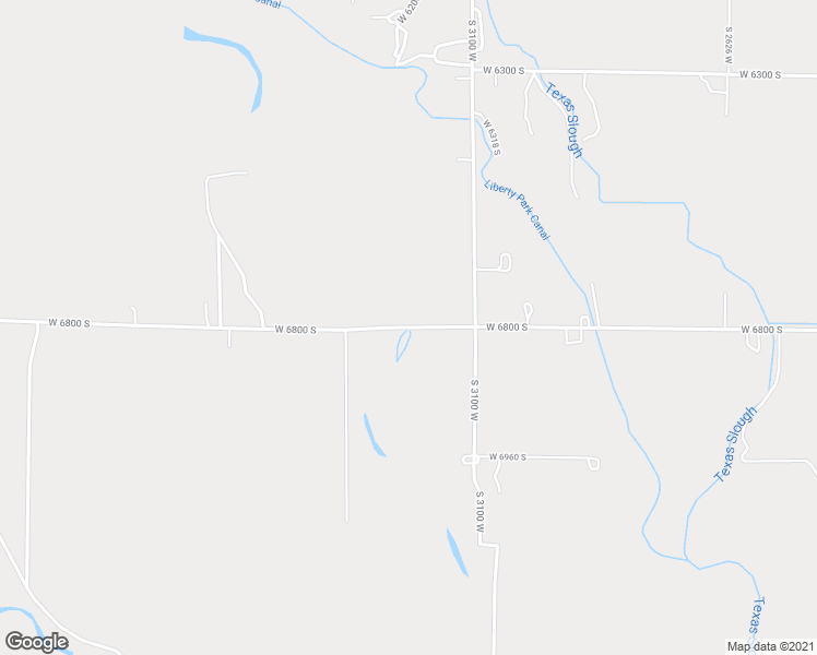 map of restaurants, bars, coffee shops, grocery stores, and more near West 6800 South in Rexburg