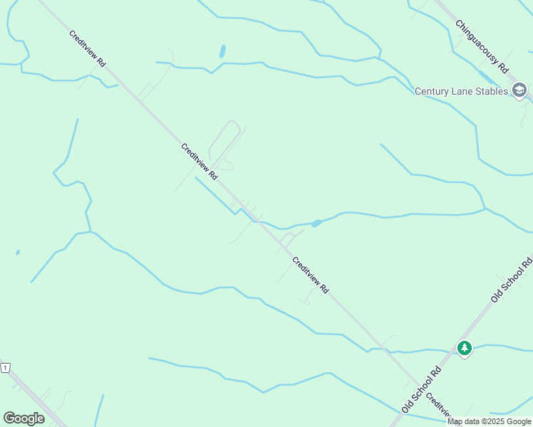 map of restaurants, bars, coffee shops, grocery stores, and more near 13367 Creditview Road in Cheltenham