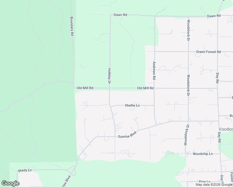 map of restaurants, bars, coffee shops, grocery stores, and more near 15721 Old Mill Road in La Pine
