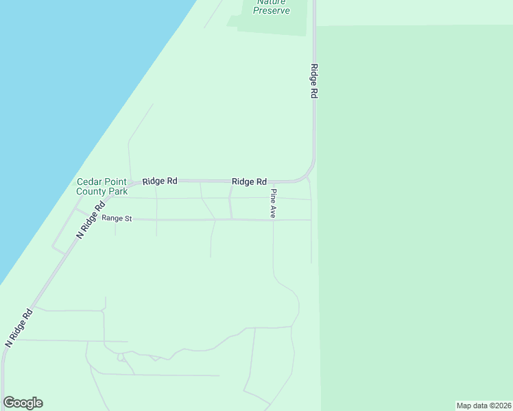 map of restaurants, bars, coffee shops, grocery stores, and more near 4788 Ridge Road in Mears