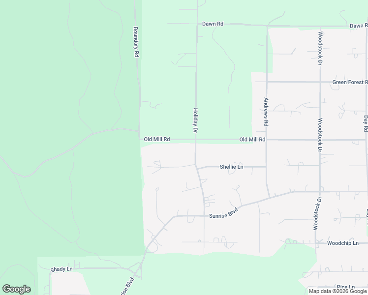 map of restaurants, bars, coffee shops, grocery stores, and more near 53195 Holiday Drive in La Pine