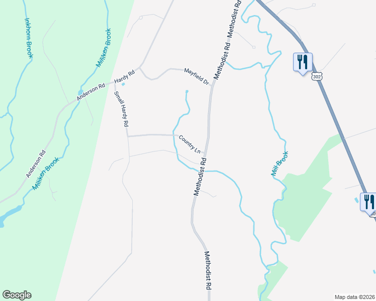 map of restaurants, bars, coffee shops, grocery stores, and more near 75 Country Lane in Westbrook