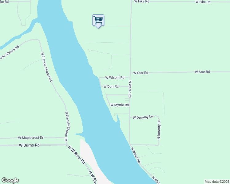 map of restaurants, bars, coffee shops, grocery stores, and more near 554 West Margaret Road in Sanford
