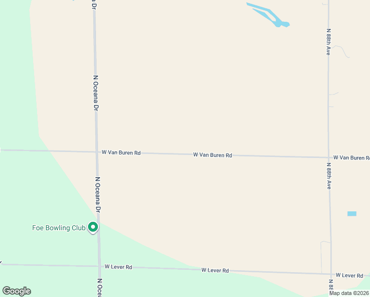 map of restaurants, bars, coffee shops, grocery stores, and more near 2924 West Van Buren Road in Hart