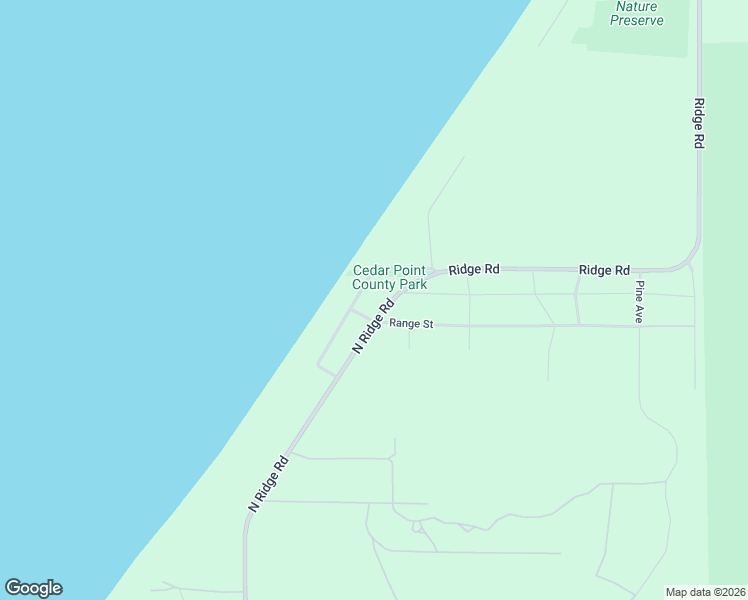 map of restaurants, bars, coffee shops, grocery stores, and more near 4775 North Lakeshore Road in Mears