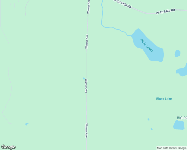 map of restaurants, bars, coffee shops, grocery stores, and more near 9888 Warner Avenue in Bitely