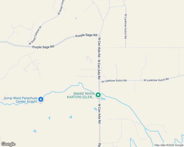 map of restaurants, bars, coffee shops, grocery stores, and more near 24777 North Can Ada Road in Star