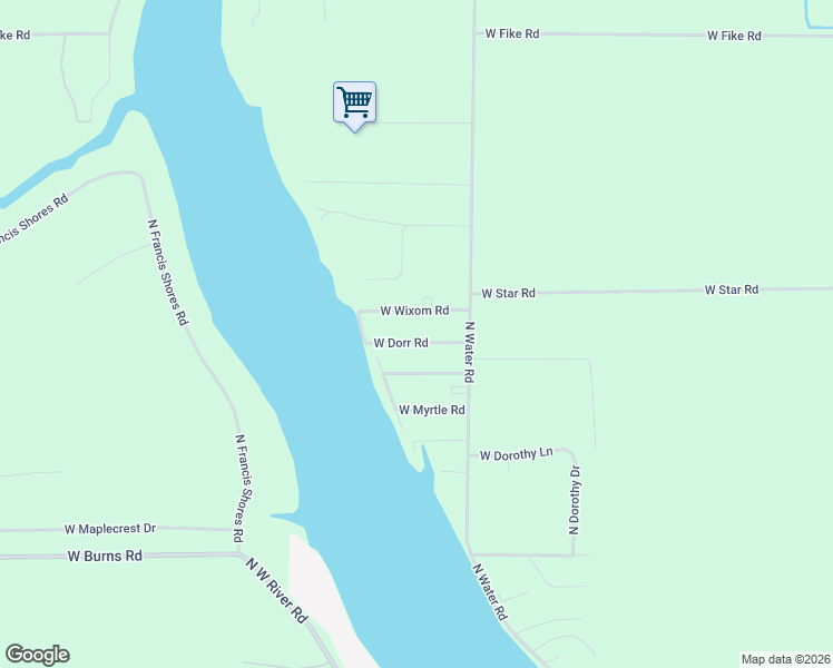 map of restaurants, bars, coffee shops, grocery stores, and more near 554 West Margaret Road in Sanford
