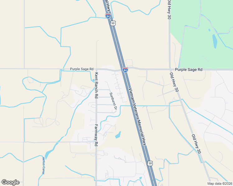 map of restaurants, bars, coffee shops, grocery stores, and more near 24787 Sunburst Drive in Caldwell