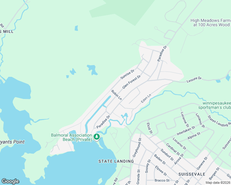 map of restaurants, bars, coffee shops, grocery stores, and more near 86 Glen Forest Drive in Moultonborough