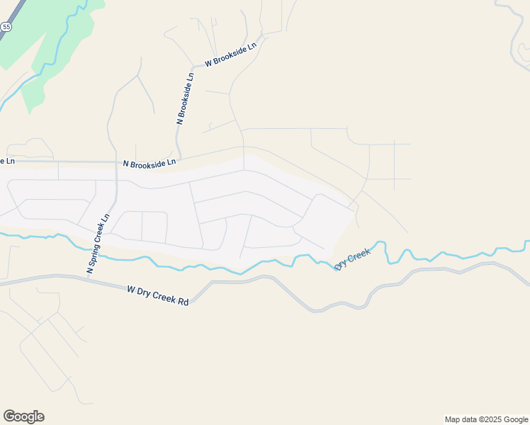 map of restaurants, bars, coffee shops, grocery stores, and more near 8176 West Sparks Lake Drive in Boise