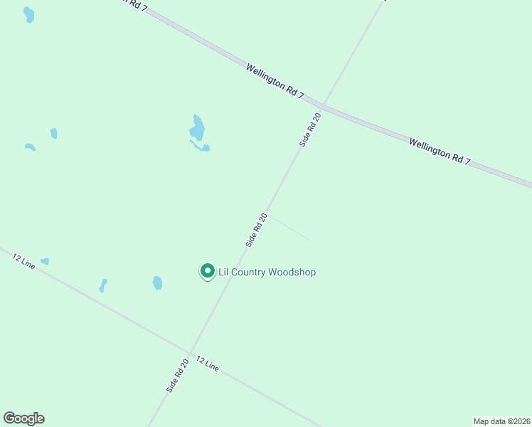 map of restaurants, bars, coffee shops, grocery stores, and more near 7431 Side Road 20 in Alma