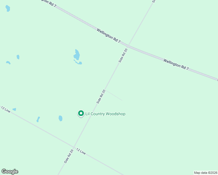 map of restaurants, bars, coffee shops, grocery stores, and more near 7431 Side Road 20 in Alma