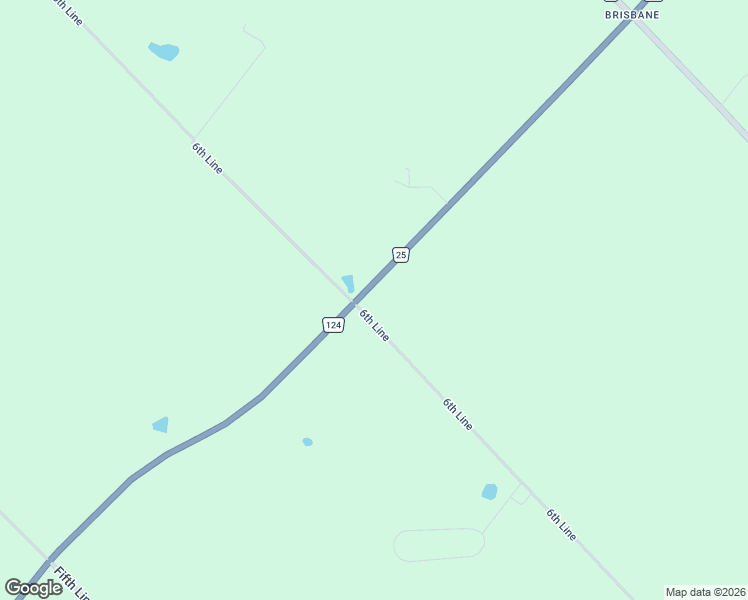 map of restaurants, bars, coffee shops, grocery stores, and more near 5393 6th Line in Erin