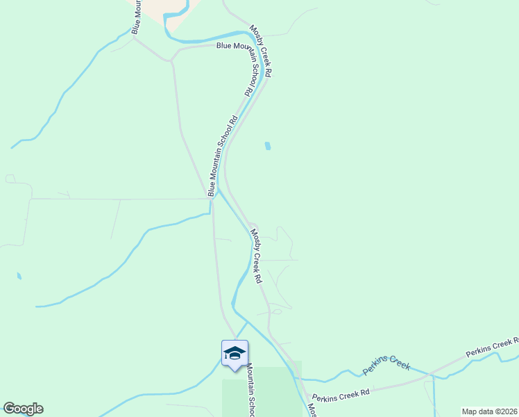 map of restaurants, bars, coffee shops, grocery stores, and more near 76351 Mosby Creek Road in Cottage Grove