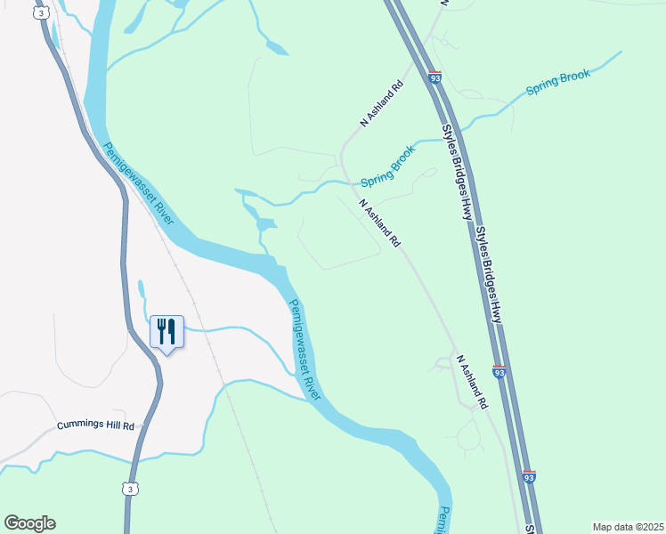 map of restaurants, bars, coffee shops, grocery stores, and more near in Ashland