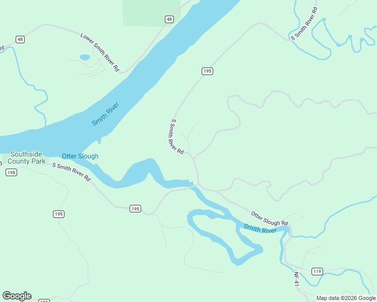 map of restaurants, bars, coffee shops, grocery stores, and more near 2471 South Smith River Road in Reedsport