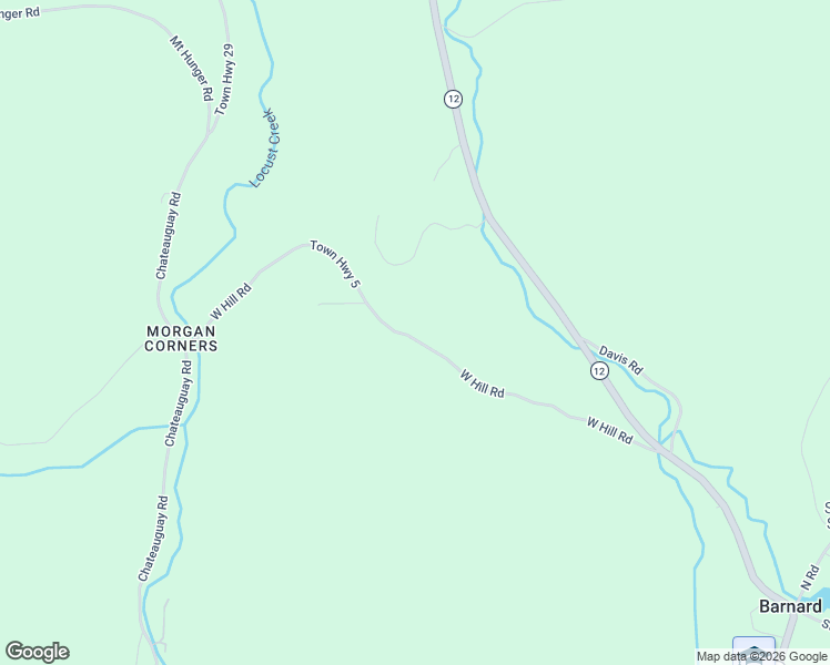 map of restaurants, bars, coffee shops, grocery stores, and more near 6991 Vermont 12 in Bethel