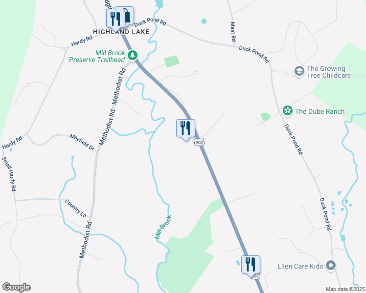 map of restaurants, bars, coffee shops, grocery stores, and more near 1084-1132 Bridgton Rd in Westbrook