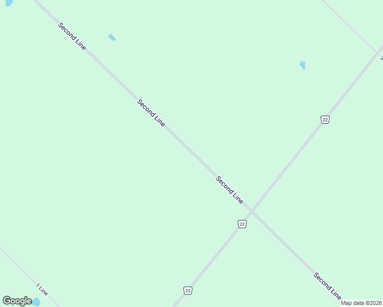 map of restaurants, bars, coffee shops, grocery stores, and more near 5822 Second Line in Erin