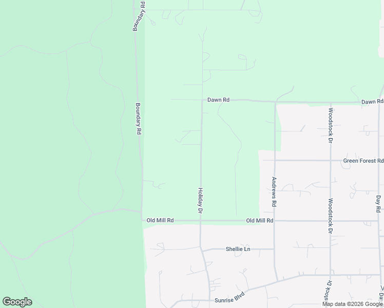 map of restaurants, bars, coffee shops, grocery stores, and more near 53315 Holiday Drive in La Pine