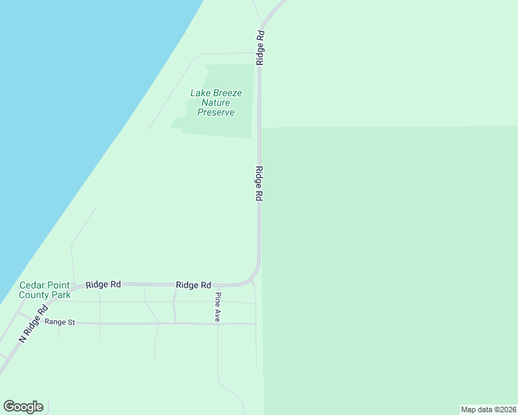 map of restaurants, bars, coffee shops, grocery stores, and more near 4957 Ridge Road in Pentwater