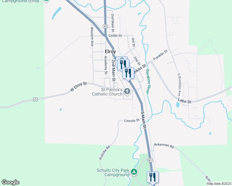104 Elroy Street, Elroy WI Walk Score