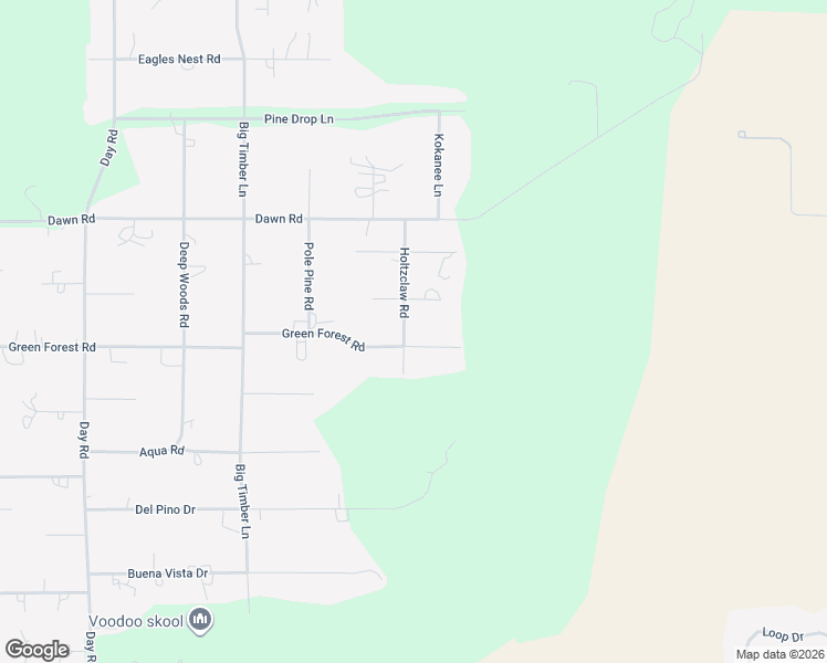 map of restaurants, bars, coffee shops, grocery stores, and more near 53330 Holtzclaw Road in La Pine