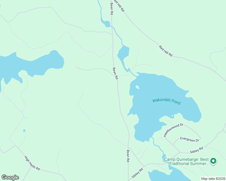 map of restaurants, bars, coffee shops, grocery stores, and more near 465 Bean Road in Moultonborough