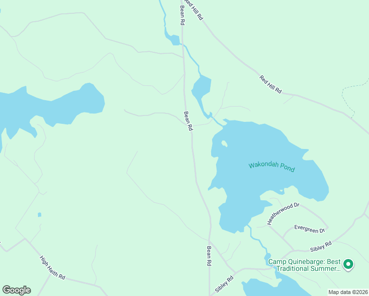 map of restaurants, bars, coffee shops, grocery stores, and more near 465 Bean Road in Moultonborough