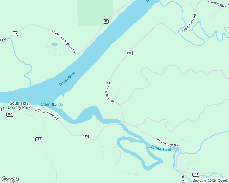 map of restaurants, bars, coffee shops, grocery stores, and more near 2471 South Smith River Road in Reedsport