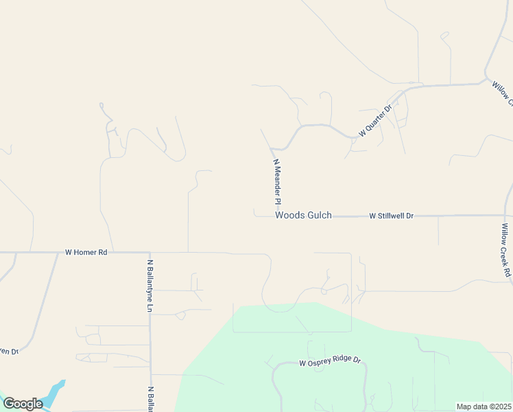 map of restaurants, bars, coffee shops, grocery stores, and more near 1527 West Stillwell Drive in Eagle