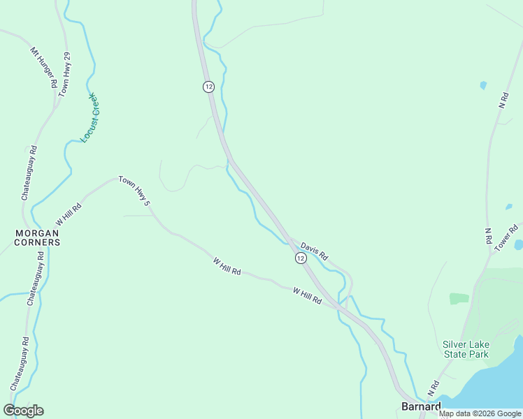 map of restaurants, bars, coffee shops, grocery stores, and more near 6991 Vermont 12 in Bethel