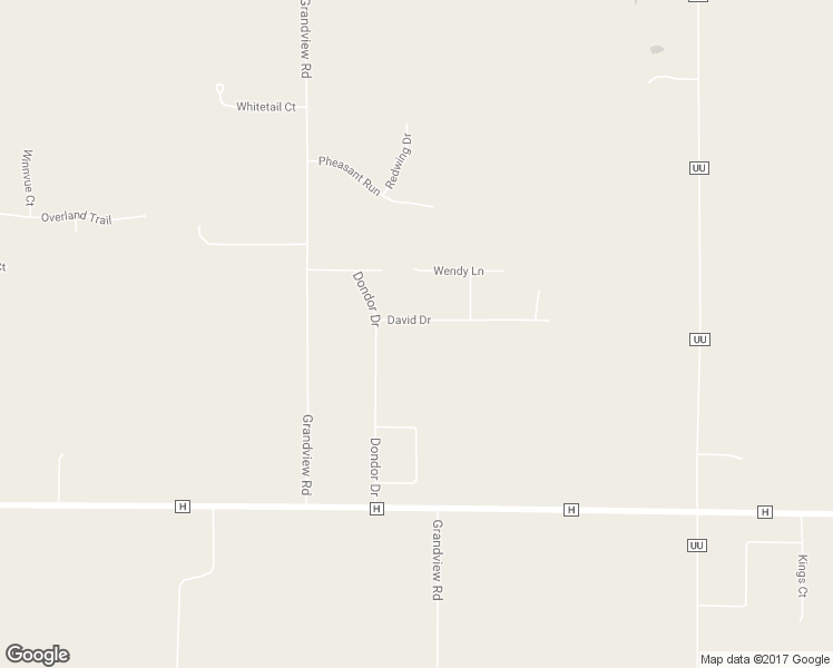 map of restaurants, bars, coffee shops, grocery stores, and more near W4222 David Drive in Fond du Lac