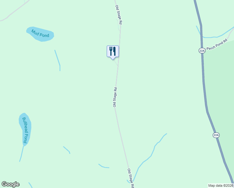 map of restaurants, bars, coffee shops, grocery stores, and more near 4166 Old Stage Road in Benson