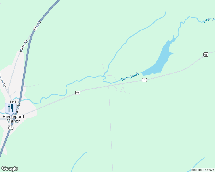 map of restaurants, bars, coffee shops, grocery stores, and more near 17141 County Road 91 in Adams