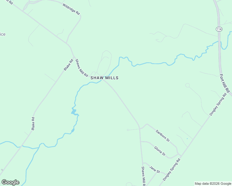 map of restaurants, bars, coffee shops, grocery stores, and more near 171 Shaws Mill Road in Gorham