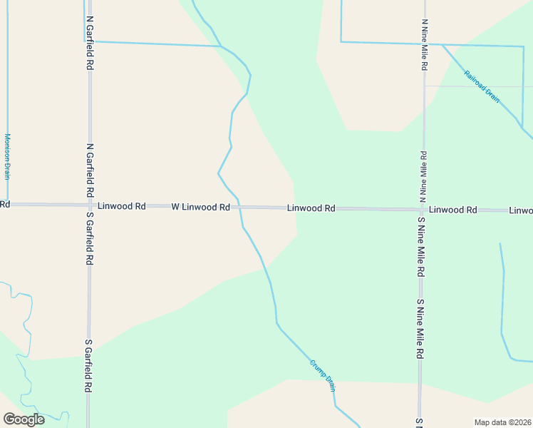 map of restaurants, bars, coffee shops, grocery stores, and more near 707 West Linwood Road in Linwood