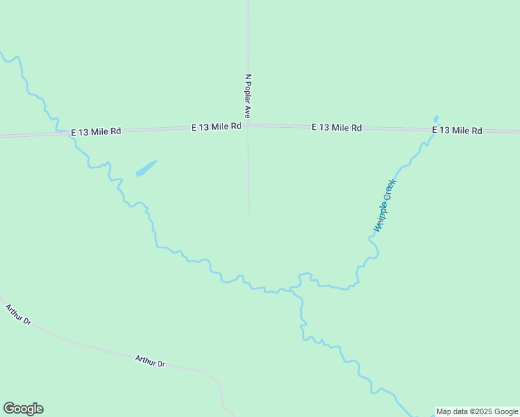 map of restaurants, bars, coffee shops, grocery stores, and more near 10098 North Poplar Avenue in Newaygo County