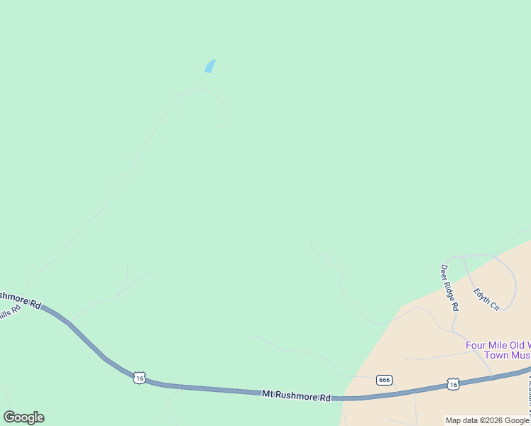 map of restaurants, bars, coffee shops, grocery stores, and more near 25323 Wind Dance Ranch Road in Custer