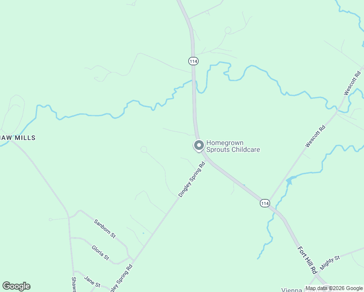 map of restaurants, bars, coffee shops, grocery stores, and more near 696 Fort Hill Road in Gorham