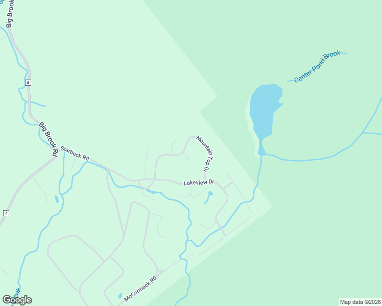 map of restaurants, bars, coffee shops, grocery stores, and more near 158 Mountain Top Drive in Indian Lake