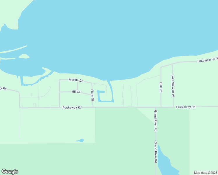 map of restaurants, bars, coffee shops, grocery stores, and more near W6630 Marine Court in Markesan