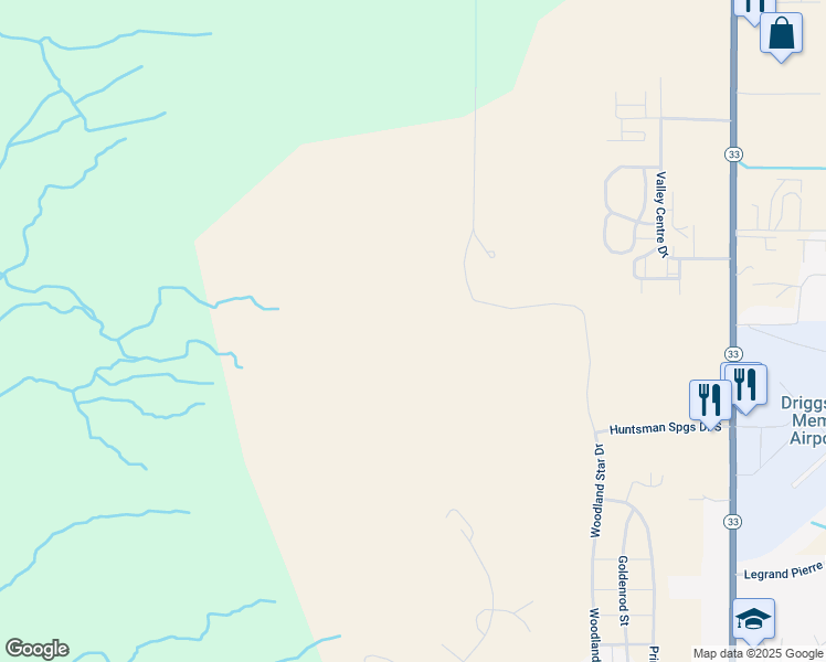 map of restaurants, bars, coffee shops, grocery stores, and more near 1534 Wood Lily Drive in Driggs