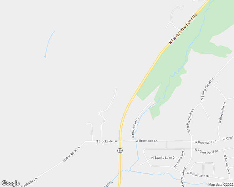 map of restaurants, bars, coffee shops, grocery stores, and more near 5392 North Mount Shadow Lane in Boise