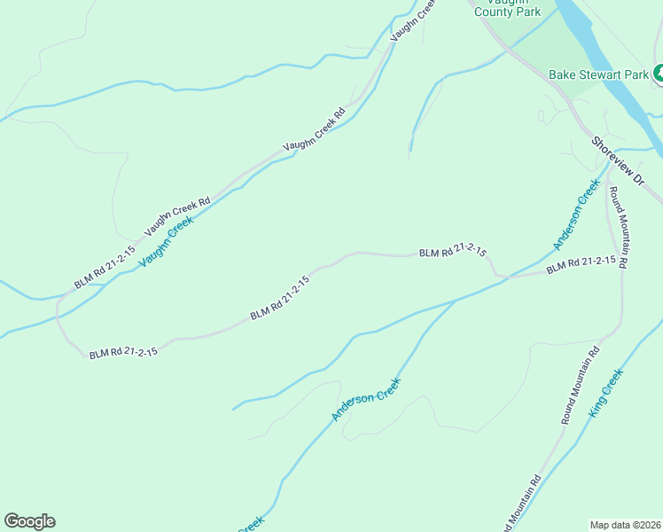 map of restaurants, bars, coffee shops, grocery stores, and more near BLM Road 21-2-15 in Lane County