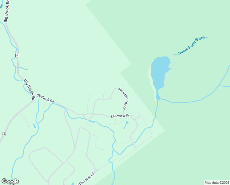 map of restaurants, bars, coffee shops, grocery stores, and more near 158 Mountain Top Drive in Indian Lake