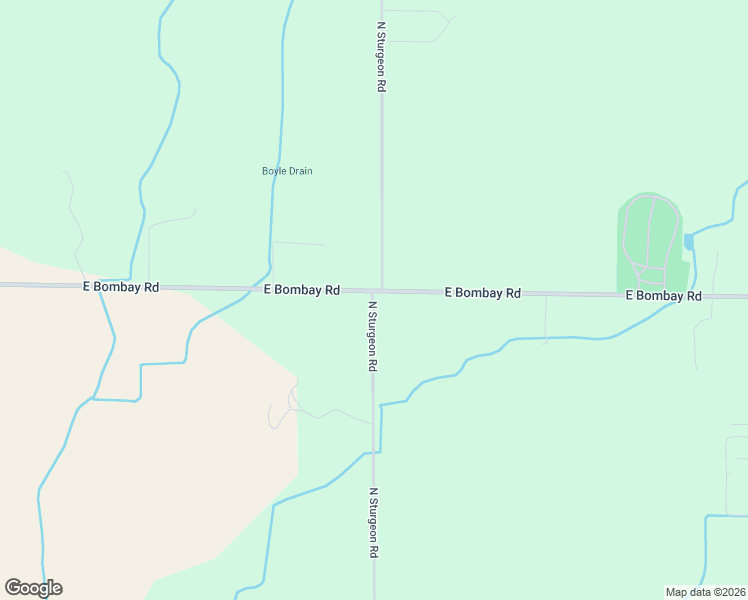 map of restaurants, bars, coffee shops, grocery stores, and more near 2487-2499 East Bombay Road in Midland