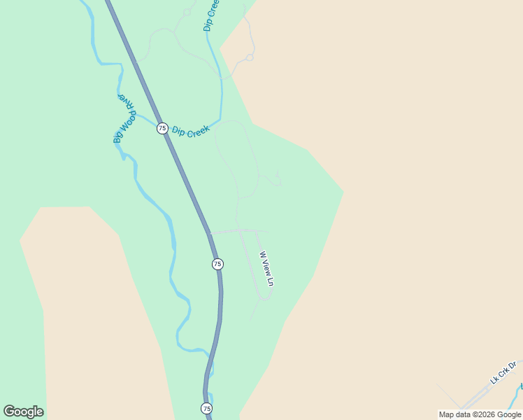 map of restaurants, bars, coffee shops, grocery stores, and more near Glassford Drive in Ketchum